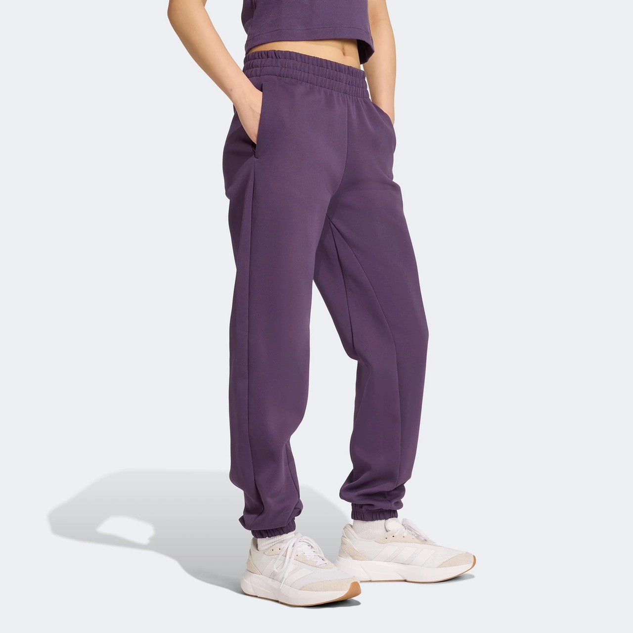 Adidas Future İcons Small Logo Kadın Mor Eşofman Altı Jx0445 Mor