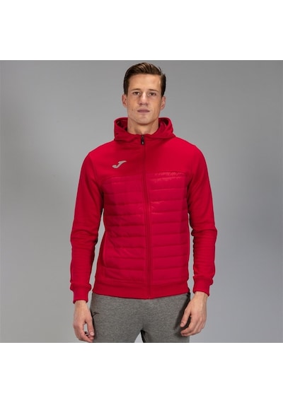 Joma Berna Jacket - Erkek Kırmızı Kapüşonlu Sweatshirt - 101103.6 Kırmızı