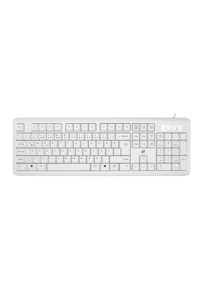 Acer Emachines, Eak9821, Beyaz, Usb Kablolu, Türkçe Q, Standart Klavye