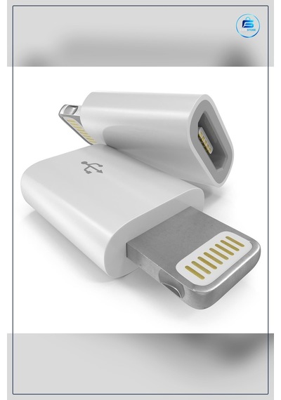 Micro Usb Lightning Dönüştürücü Adaptör Apple iPhone Apple iPad Uyumlu Otg Aparatı B