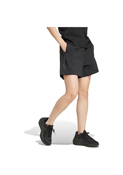 Adidas W Z.n.e. Short Kadın Günlük Şort Je7845 Siyah Siyah