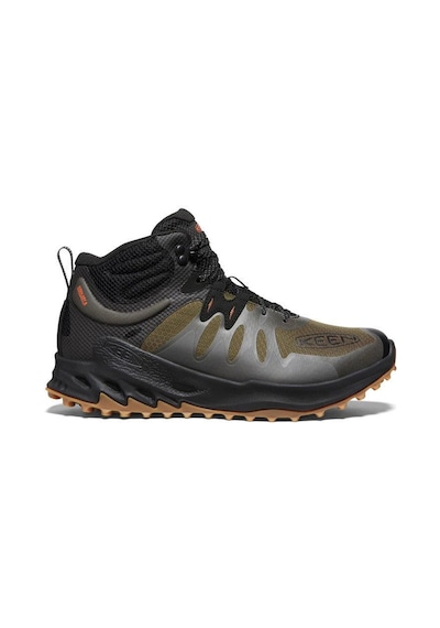 Keen Zionic Mıd Wp Su Geçirmez Yürüyüş Botu - Dark Olive/scarlet Ibis 001