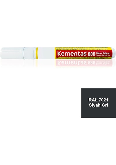 Ral 7021 Siyah Gri Tam Örtücü Mob.rötuş Kalemi Tam Örtücü Rötuş Kalemleri-12367