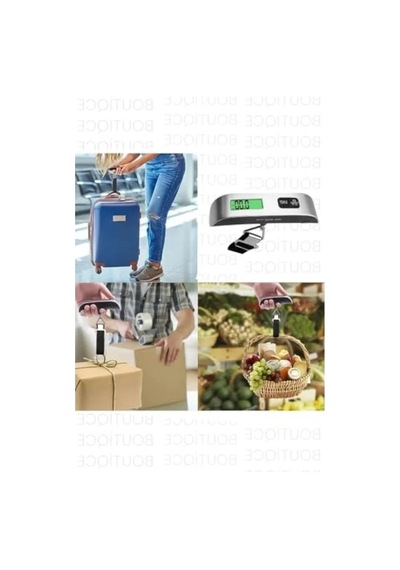 Dijital Işıklı Elektronik Bagaj Tartısı - 50kg Kapasite