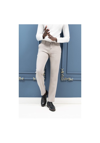Paul Martin Regular Fit Beli İplikli Ve Lastikli Astarsız Mevsimlik Kumaş Jogger Pantolon gri Paul Martin Regular Fit Beli İplikli Ve Lastikli Astarsız Mevsimlik Kumaş Jogger Pantolon gri