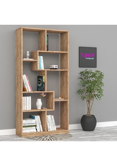 Labirent Kitaplık Mdf Antrasit Labirent Kitaplık Mdf Antrasit