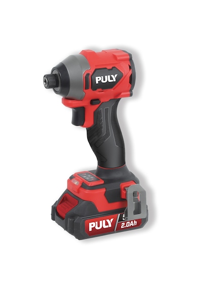 Puly Professional BLMI-282 20V Kömürsüz Akülü Darbeli Vidalama 260NM 2x2.0AH Akü Şarj Cihazı ve Pulybox Çanta
