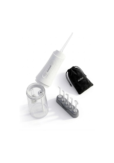 Kablosuz Ağız Duşu 320 Ml Su Tanklı 4 Modlu 5 Başlıklı Temizlik Cihazı