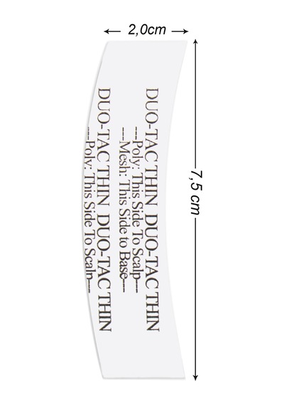 Walker Tape Duo-Tac Thin Protez Saç Bandı 36 Adet (2Cm X 7.5Cm)