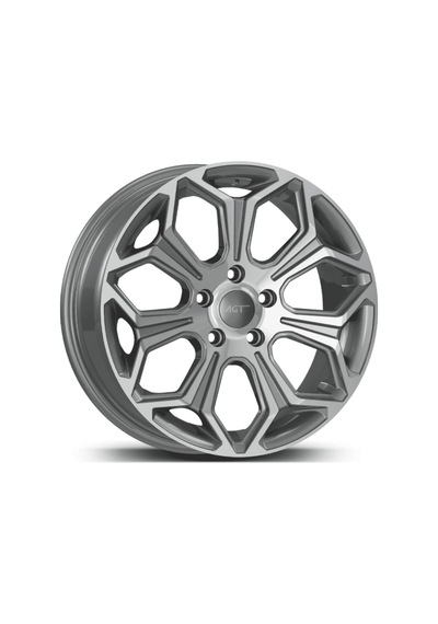 Agt Wheels 17 İnç 5 114 Et38 Metalik Gri Jant Takımı J-4599