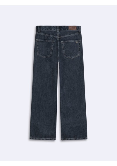 LTB Vıenne Zıp Fermuarlı Straight Dark İndigo Jean Pantolon