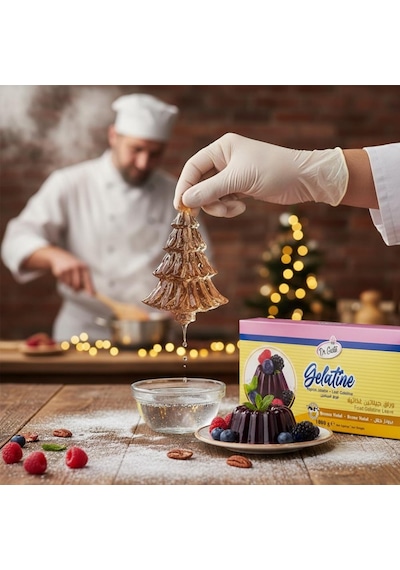 Yaprak Jelatin 1 Kg Sığır Jelatini %100 Helal Yerli Üretim