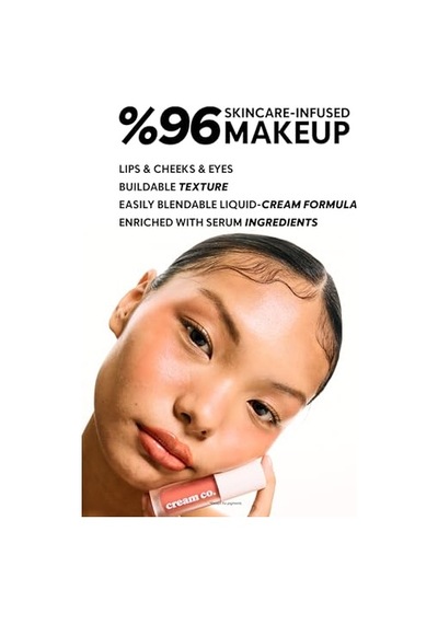 Co. Allık Ruj Göz Farı Glow Tint Warm Peach Nemlendirici Makyaj 503 Şeftali Hyaluronik Asit Peptit Genel