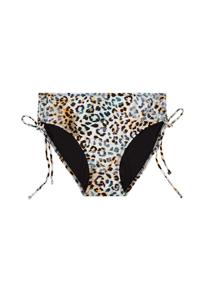 Suwen Yanı Büzgülü Bikini Alt Sb24820p1324 Renkli Desenli