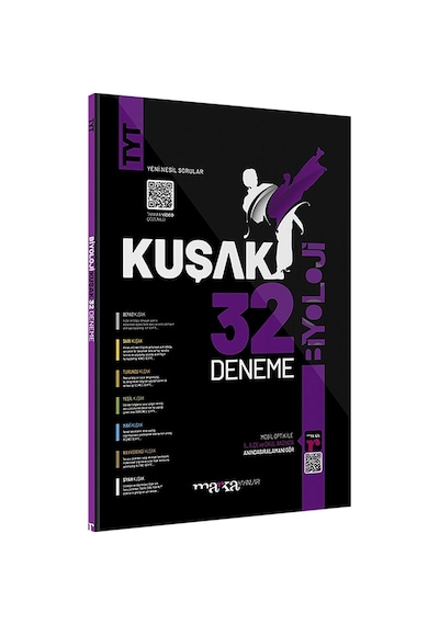 Tyt Biyoloji 32 Kuşak Deneme Tamamı Video Çözümlü Marka Yayınları