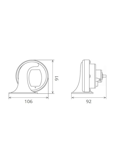 Röleli Seger Dadat Korna Seti Standart Tip 12V 60Bo