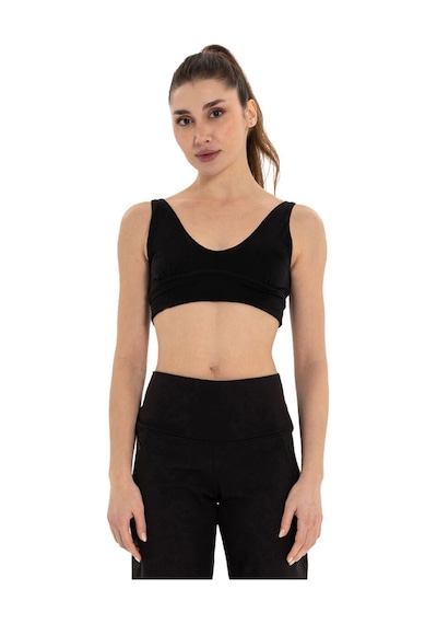 Inguz Ecovero Yoga Bra Siyah