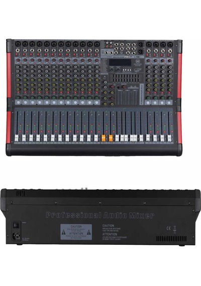 Maxword Dc16-pro 2x99 Dsp Efekt Ses Mikseri 16 Kanal Deck Mixer