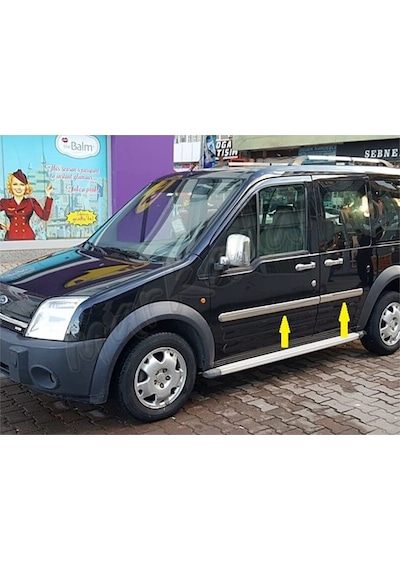 Db Chrome Ford Connect Krom Yan Kapı Çıtası 2002-2014 4 Parça  P.Ç