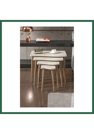 Bezos Torna Zigon Efes Beyaz 4'lü Bzs01