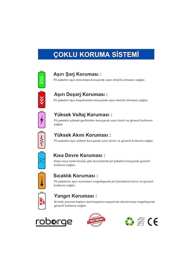 360 Vacuum Mop Cleaner S5 Robot Süpürge Uyumlu 2600 Mah Batarya - Muadil Ürün