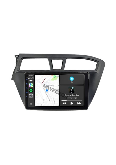 Hyundaı I20 2014-17 9" Uyumlu Androıd Multimedya Gerçek 2/32 Kablosuz Carplay Geri Görüş Kameralı 9"