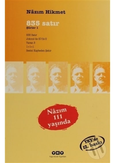 Yapı Kredi Yayınları 835  Satır