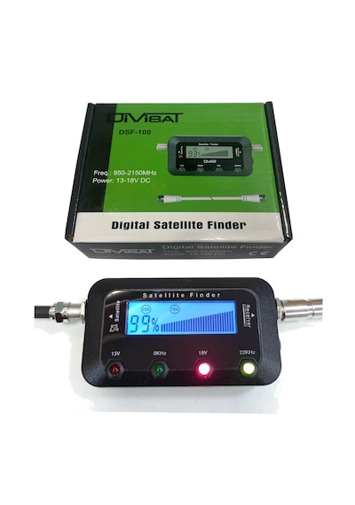 Divisat Dsf-100 Dijital Finder Uydu Yön Bulucu