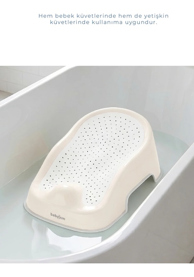 Babyjem Soft Banyo Desteği Bebek Yıkama Yardımcısı Kum Beji