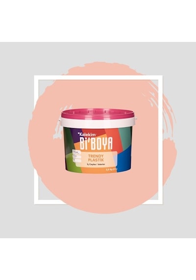Bi Boya Ekonomik Mat İç Cephe Boyası 3.5 KG Nar Çiçeği