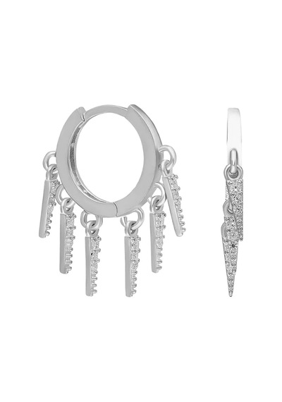 Levi Zirkon Küpe 717065 Silver Gümüş