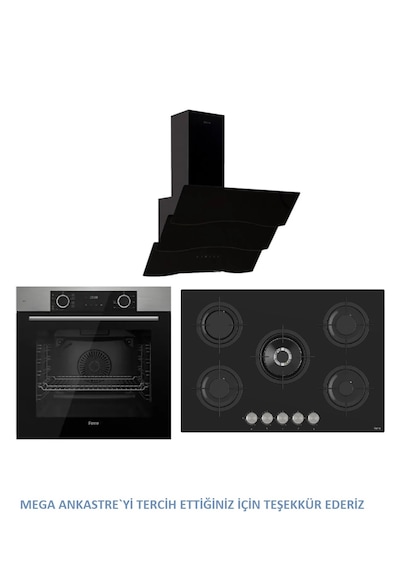 Ferre XE63MI - RS035 - D023 Fryart Mega Ankastre Set