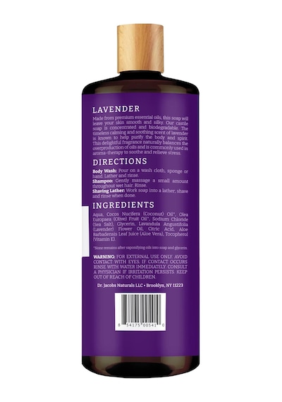 Dr. Jacobs Naturals Lavanta Özlü Bitkisel Duş Jeli 946ml Lavanta