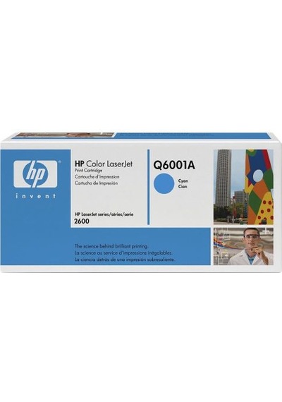 Hp Q6001A (124A) Mavi Toner