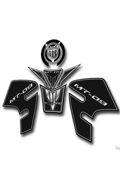 Mt09 Tankpad Seti 2015-2020 Uyumlu Gri