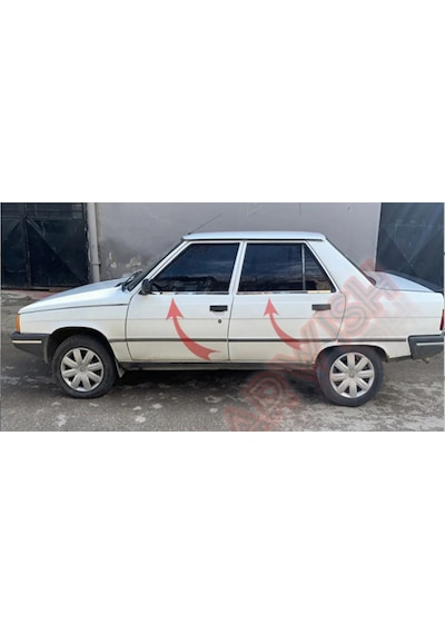 Renault Broadway 1993- 2003 Uyumlu Cam Çıtası 4 Parça Krom Paslan