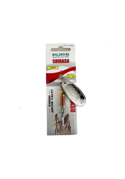 Balzer Shirasu Silber No:5 12gr Turna Kaşığı