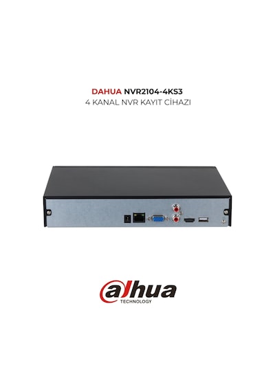 Nvr2104hs 4ks3 4 Kanal 4k Nvr Güvenlik Kamera Kayıt Cihazı