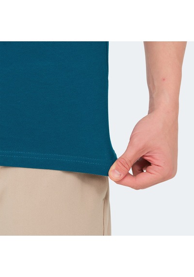 Slazenger VALE KTN Erkek Polo Yaka Petrol Tişört