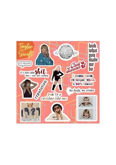 Taylor Swift Sticker Seti Laptop Notebook Telefon Etiket Abanoz