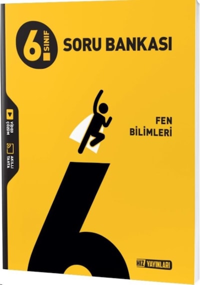Hız Yayınları 6.Sınıf Fen Bilimleri Soru Bankası (551042790)