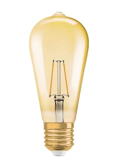 Dim Edilebilir Flamanlı Sarı Işık Ampul, 6.5w