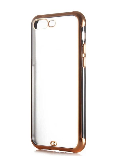 Apple Uyumlu iPhone 8 Kılıf Zore Voit Kapak Gold