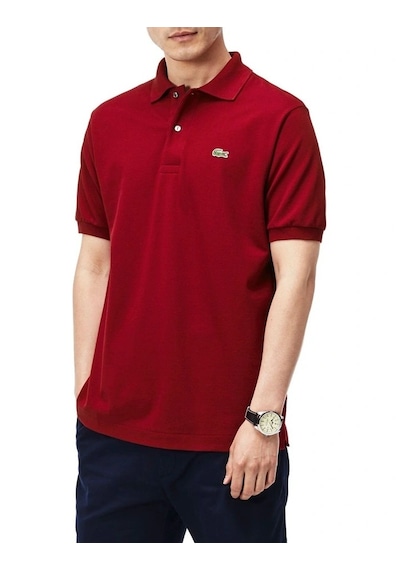 Lacoste Geniş Beden Erkek Polo T-shirt Bordo