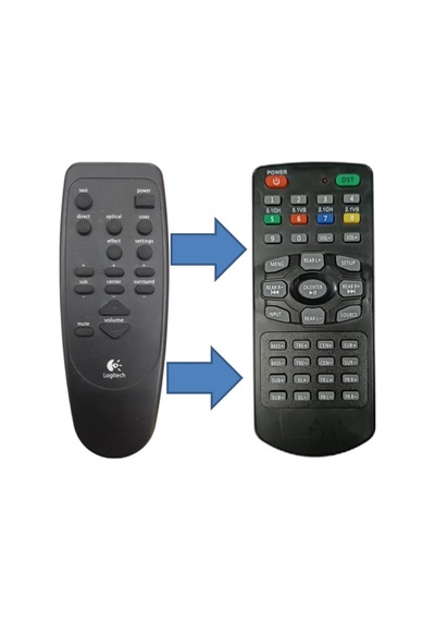 Logitech Z-5500 Ses Sistemi Kumandası