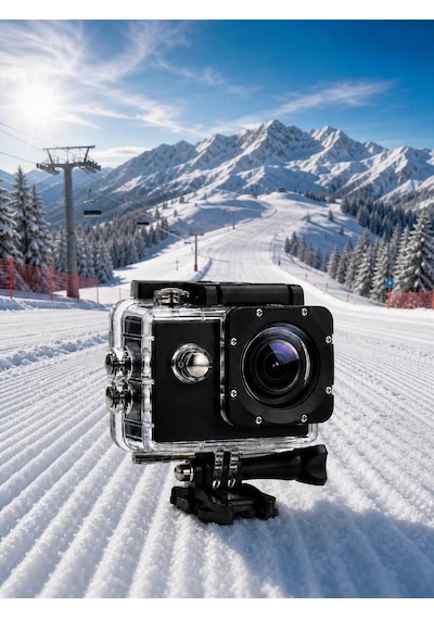 Yüksek Görüntü Kalitesi Sunan 1080p Full Hd Aksiyon Kamerası Diğer