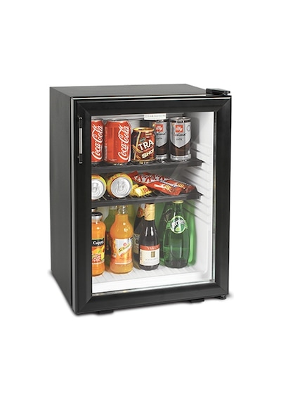Elektromarla Drc 35 S Absorbe Otel Tipi Cam Kapı Minibar - Siyah
