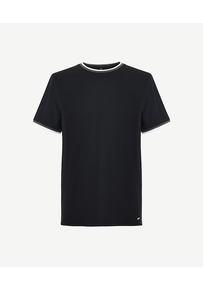 Yargıcı Regular Bisiklet Yaka Kısa Kol T-shirt 25kets9002x 001 SIYAH