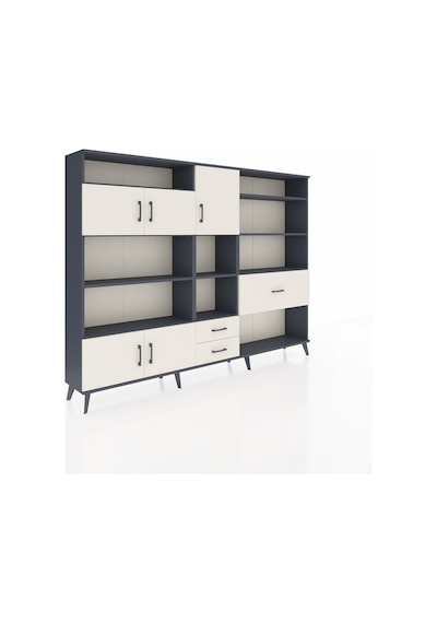 Arges Dolap 13 Raflı 3 Çekmeceli 5 Kapaklı 220x30x163 Antrasit-ay Antrasit-aytaşı Arges Dolap 13 Raflı 3 Çekmeceli 5 Kapaklı 220x30x163 Antrasit-ay Antrasit-aytaşı