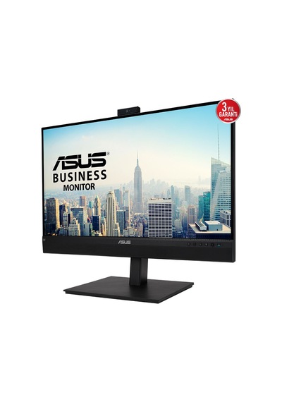 Asus Kurumsal Be27acsbk 27 2k Ips Webcam 2560x1440 5ms 60hz 350cd Dp Hdmı Usb-c Hoparlör Vesa 3yıl Çerçevesiz Flıcker-free Dusuk Mavı Isık Monitör